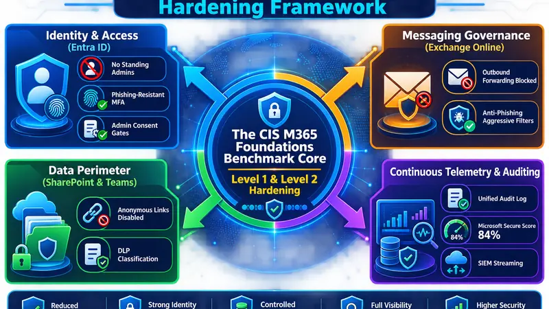 Microsoft 365 CIS hardening framework