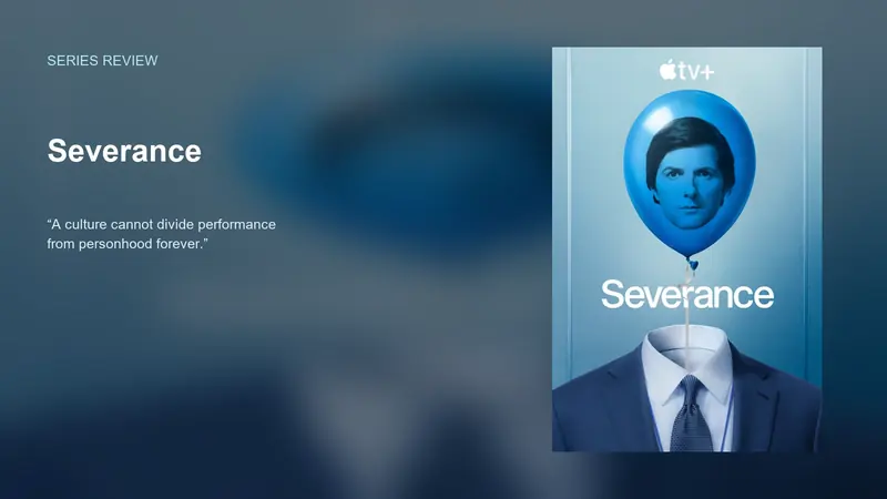 Severance — What Work Should Never Take From Us