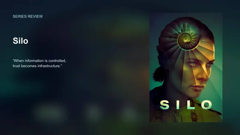 Silo — Information, Trust and Institutional Control