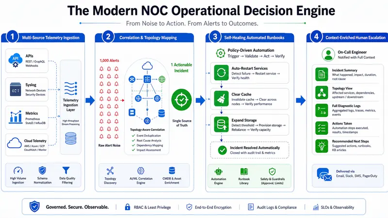 The Modern NOC as a Decision Engine