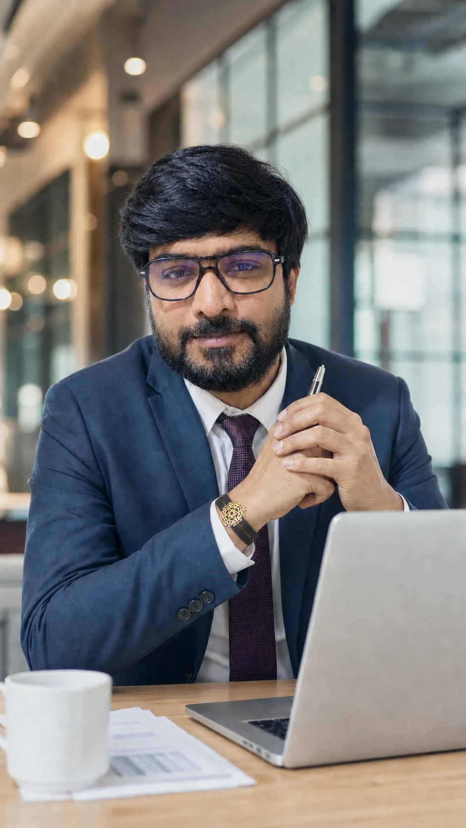 Professional portrait of Vikaas H Shah